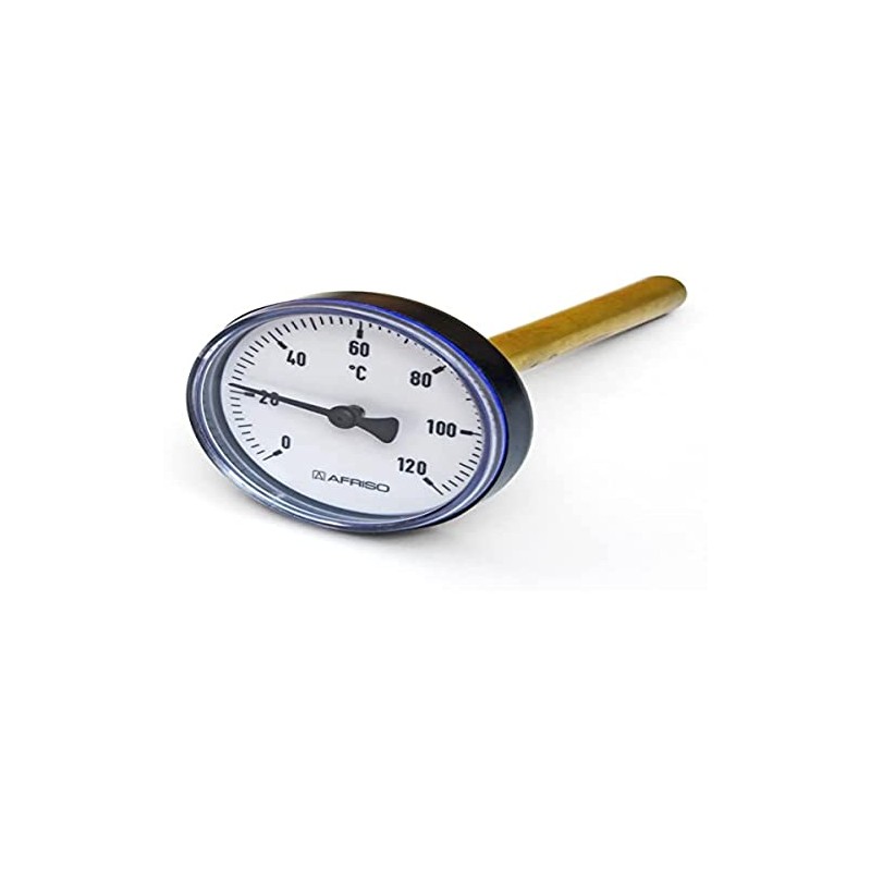 Afriso 63711 Bimetal Buffer Storage Thermometer 100 mm