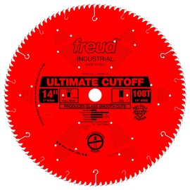 Freud 14" x 108T Ultimate Cut-Off Blade (LU85R014), Multi, One Size