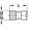 cyclingcolors 8x Cross Nut Bolts M6 x Length 14 mm