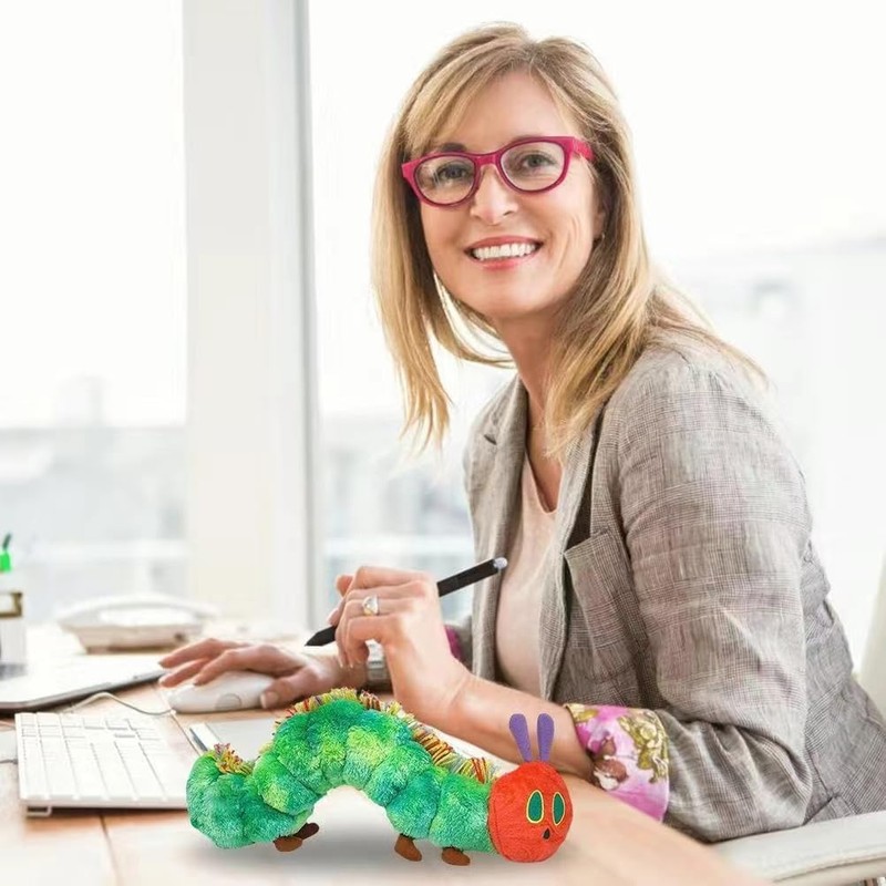 YULOMI Very Hungry Caterpillar Plush Toy - Soft Cotton Stuffed
