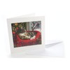 A Rare Breed Cat Christmas Card - 'Cosy Cat' UK