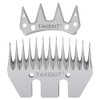 TAKEKIT Sheep Shears Wool Clippers Universal Replacement Blades, Shearing Comb