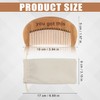 PEUTIER Labor Comb, Natural Wooden Birthing Comb for Labor Pain