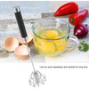 Batidor Manual de Huevos, Batidor de Huevos de Acero Inoxidable