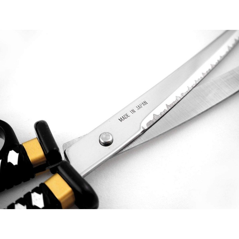 Katana Scissors NIHONTO Japanese Scissors Black Gift Made in Japan