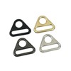 Bluemoona Zinc Alloy Round Hole Triangle D-ring Adjustment Buckle for