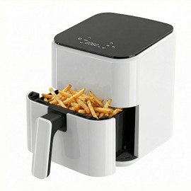 DUMOS 3 Qt Air Fryer, Compact Digital Airfryer with Auto Shut-Off, Fast Cooking for Quick Easy Meals, Space Saving Mini Air Fryer for Small Kitchens, Apartments & Singles