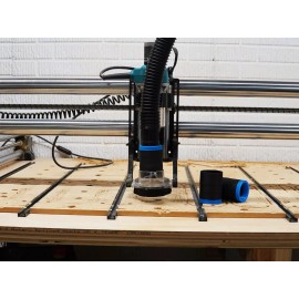 Toolcurve 1 7/8" Shop Vac Hose Adapter for Onefinity CNC Suck it Dust Boot Pro