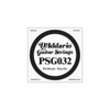 D'Addario PSG032 ProSteels Electric Guitar Single String, .032