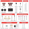 SHALL 8V Cordless Rotary Tool Kit, Lightweight 2.5 Ah Battery