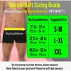Blitzu Hernia Belt for Bilateral, Double or Single Inguinal, Groin