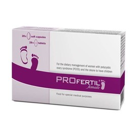 PROFERTIL FEMALE 28 TABLETS + 28 CAPSULES, FOR WOMEN SUFFERING FROM POLYCYSTIC OVARY SYNDROME WHO ARE TRYING TO GET PREGNANT