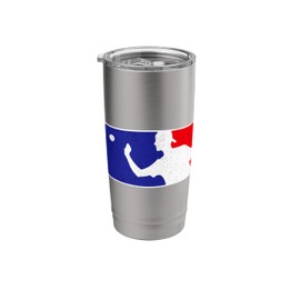 Major League Beer Pong TShirt Stainless Steel Insulated Tumbler