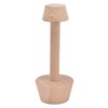 DEWin Egg Tart Mold, Wooden Egg Tart Tamper, Double Sides