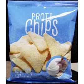 Proti Fit - Ranch Proti Protein Chips, 15g Protein, Low Calorie, Low Fat, Low Carb, High Fiber, Gluten Free, Healthy Snack Chips, 7 Single Serving Bags (Ranch)