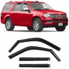 Voron Glass in-Channel Extra Durable Rain Guards for Lincoln Navigator