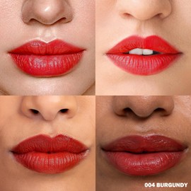 popcode Peel Off Lip Stain - Long Lasting, Transfer Proof and Waterproof Tattoo Lip Tint, Matte Finish Lip Stain Peel Off, Infused with Vitamin E & Algin & Hydroxyacetophenone, #004 Burgundy