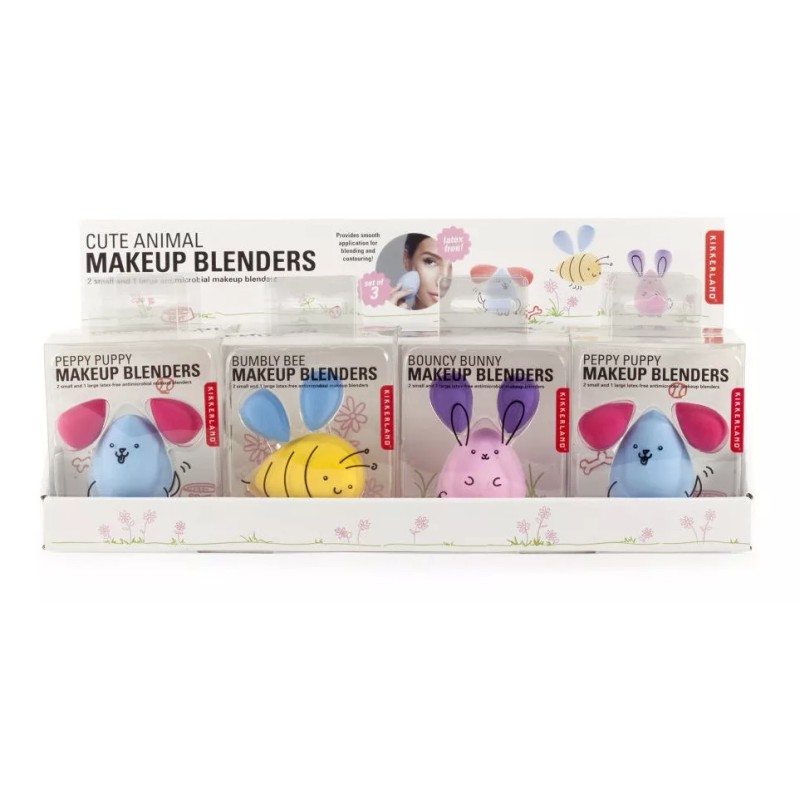 Kikkerland Esponjas Para Maquillaje 3 P Mn80