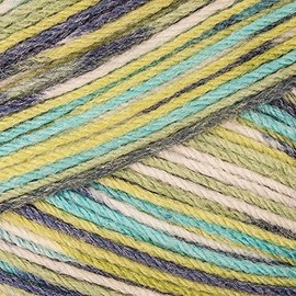 Rico Superba Bamboo Sock Yarn - 004 Green Mix