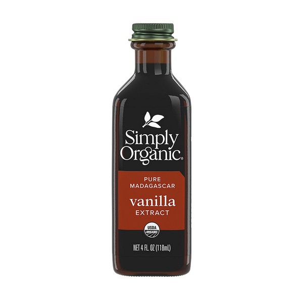 Simply Organic Vanilla Extract, Certified Organic | 4 oz | Pack of 6