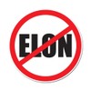 No Elon Protest 4 inch Full Color Indoor Outdoor Vinyl
