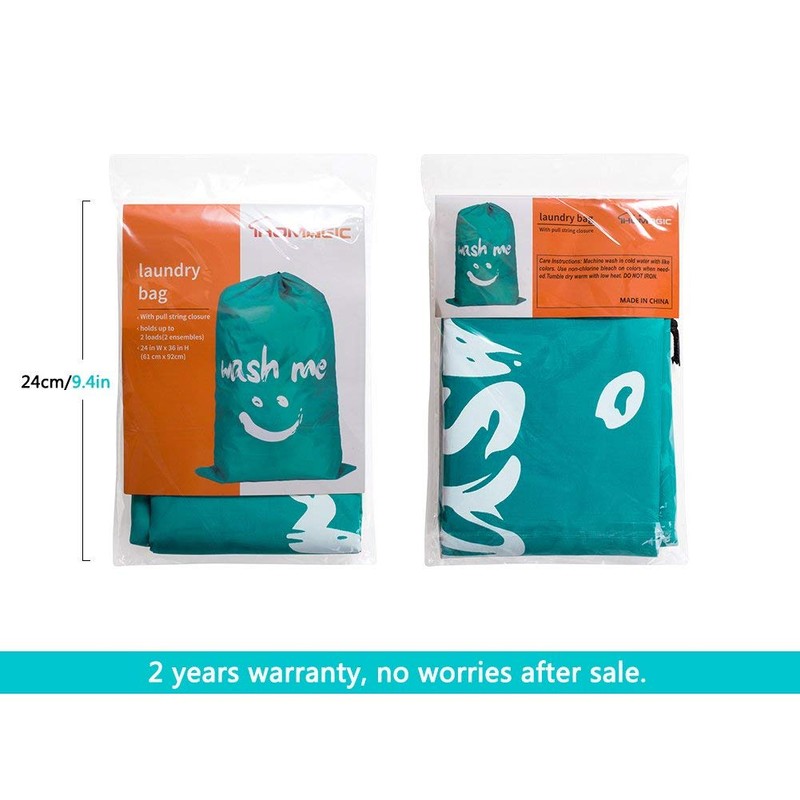 IHOMAGIC Extra Large Laundry Bag with Drawstring, Jumbo Size Washing
