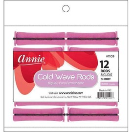 Annie Cold Wave Rod Short 12Ct Orchid