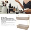 Double Layer Makeup Stand Modern Light Luxury 2 Tier Makeup