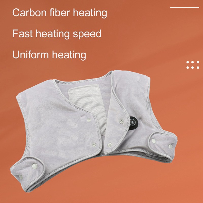A258 Electronic Shoulder Heating Pad Timer 3 Temperature Settings Neck