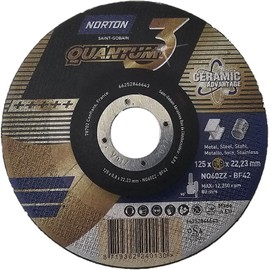 Quantum3 Cutting Disc 125 x 0.8 x 22.23 Ceramic Advantage