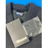 BLAUER 225 V-NECK COMMANDO STYLE FLEECE LINED SWEATER POLICE BLACK