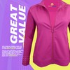 M&M SCRUBS Women's Ultra Soft Front Zip Warm-Up Scrub Jacket
