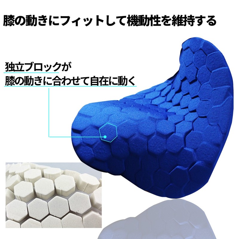 AQUALAND Knee Supporter, Knee Protector, Hexagon, Knee Pad, Knee Pad,