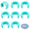 8 Pcs Light Blue Pool Cleaner Hose Weight Compatible with