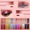 evpct Dual Color Shimmer to Glitter Liquid Eyeshadow, Shimmer and