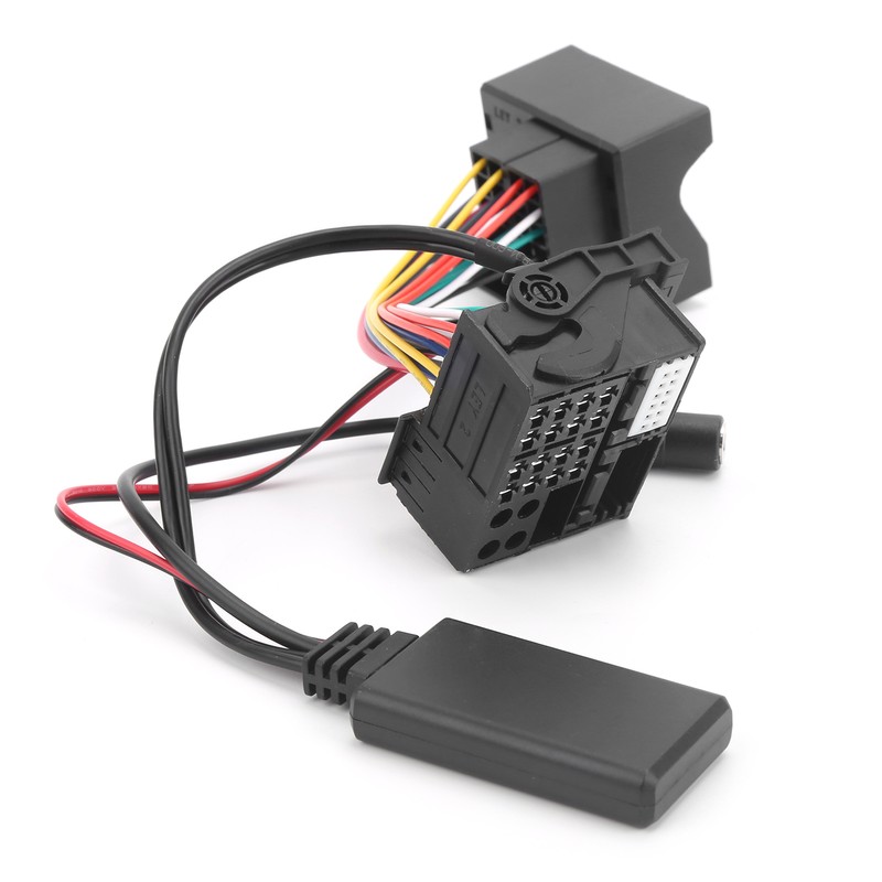 59.1in Bluetooth 5.0 AUX Cable Audio Adapter with Microphone Fit