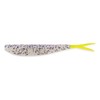 Big Bite Baits 4'' Slim Minnow/Blue PUPRLE Salt & Pepper/Chartreuse