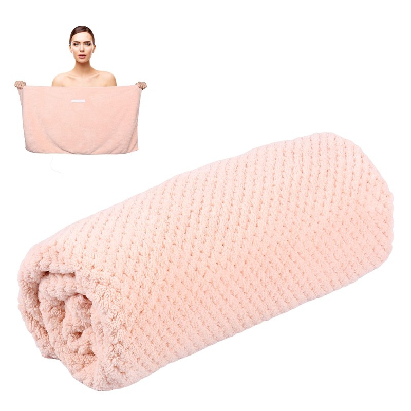 FwQoFvk Hair Drying Caps with Elastic Strap, Soft Absorbent Head