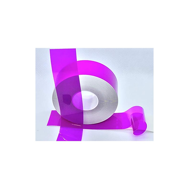 Transparent Vinyl Tape with Self-Adhesive. (1 inch x 50 ft,