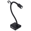 LED Work Light Cordless Gooseneck Lamp 3 Modes Dual USB