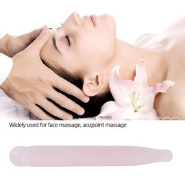 Rose Quartz Stick Rose Quartz Crystal Massage Wand Stick Face Massage Wand for Face and Acupoint Treatment