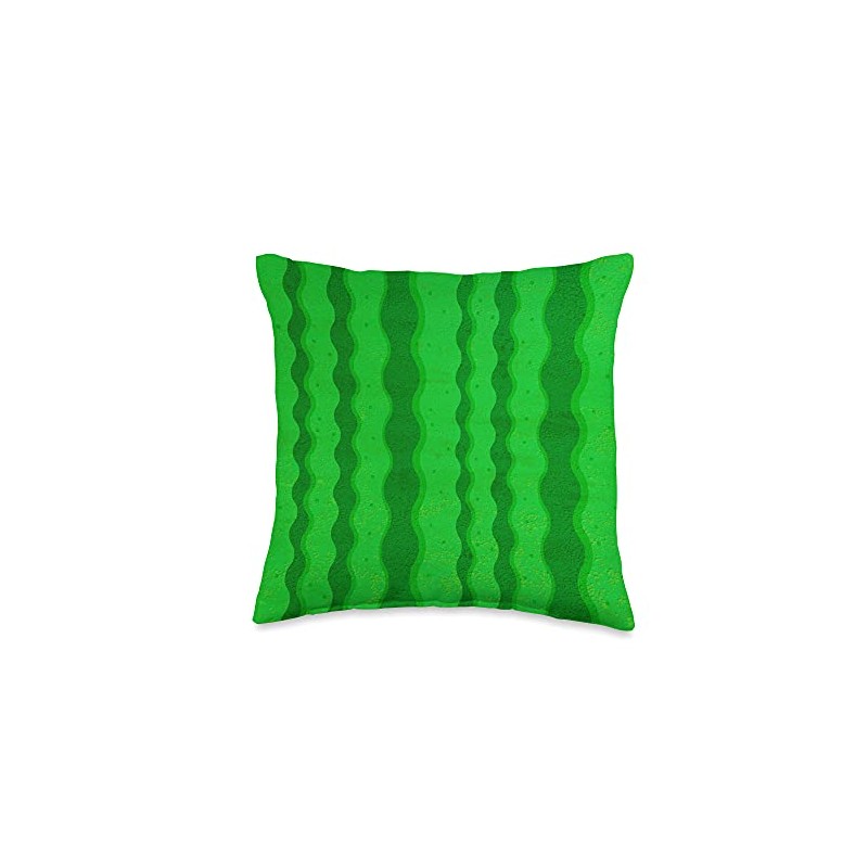 Watermelon All Over Fruit Pattern Melon Pattern Fruity Throw Pillow