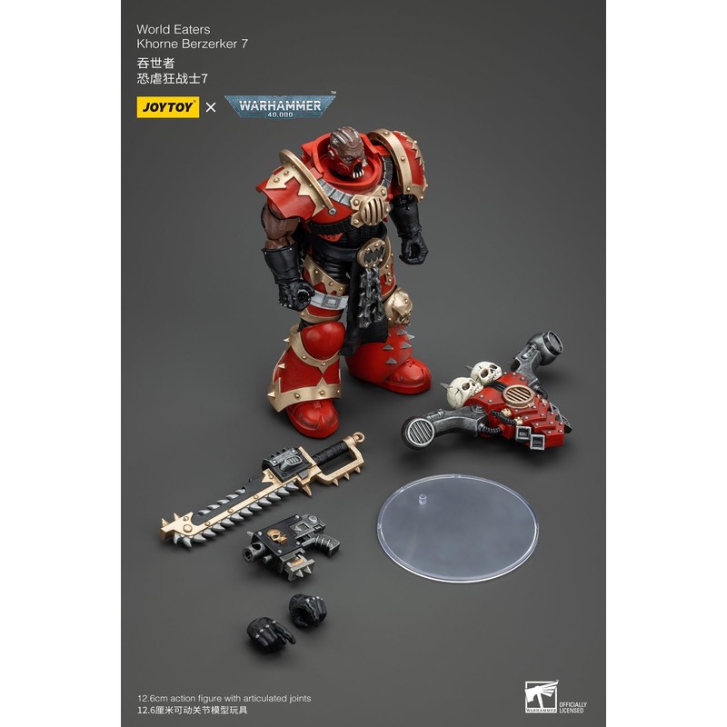 JoyToy Warhammer 40k: World Eaters Khorne Berzerker 7 1:18 Scale