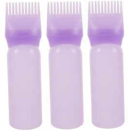FOMIYES Root Comb Applicator Bottle Hair Oiling Bottle Hair Oil Applicator for Scalp Dye