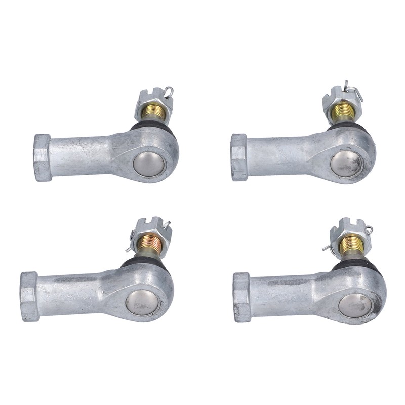 4PCS Tie Rod End Kit Rubber Metal WearResistant Replacement for