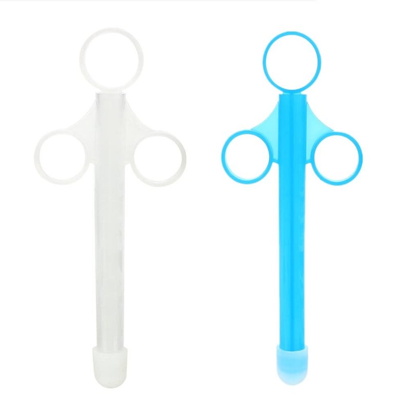 Lube Applicator for Women Men, 2PCS Lubricant Launcher Injector with