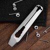 ainhue A39 Compact 3.9 Inches Stonewashed TC4 Titanium Pry Bar