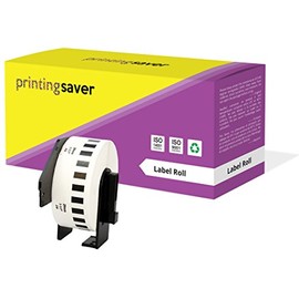 DK-22210 29 mm x 30.48 m Compatible Continuous Paper Label Tape for P-Touch QL-1110NWB QL-1100 QL-1060N QL-1050 QL-500 QL-500A QL-500BW QL-570 QL-580 QL-700 QL-710W QL-800 QL-810W QL-820NWB