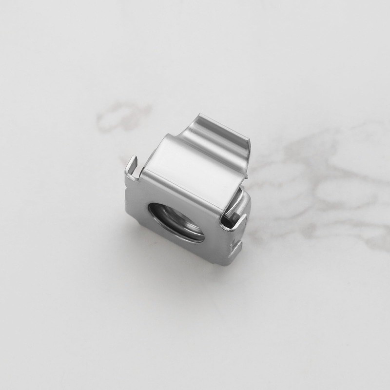 Micro Traders 20pcs M8 Cage Nuts 304 Stainless Steel Nuts