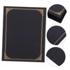 Operitacx Letter Size Certificate Holders Gold Foil Award Wedding Graduation